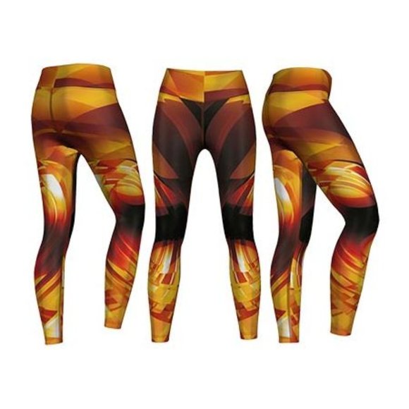 Ladies Sublimated Leggings pack of 6